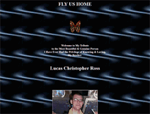 Tablet Screenshot of lucaschristopherross.net